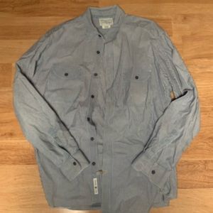 Lucky Brand denim striped shirt